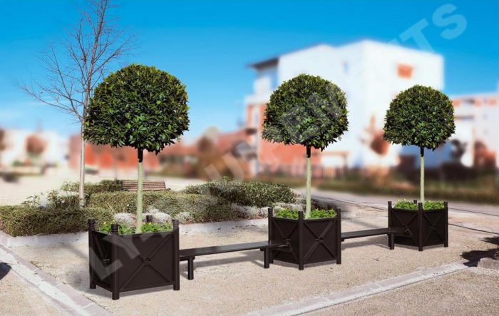 m banquette estoril speciale jardiniere