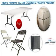 promotion lot tables lifetime chaises polymac 1